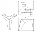 nóżki meblowe schemat