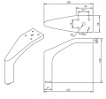 nóżki meblowe schemat