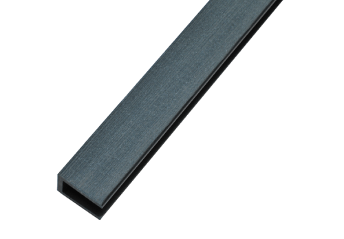 Ceownik kompozytowy do montażu ogrodzenia grafit