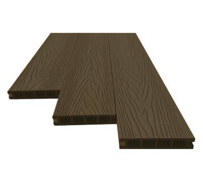 deska kompozytowa drewnopodobna, deska z wzorem drewna ciemny brąz