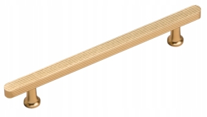 Uchwyt meblowy reling złoty art deco retro 160 mm