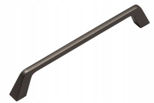 Uchwyt meblowy reling loft satynowy szary 160 mm