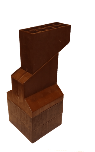 Wspornik tarasowy regulowany pod legary i taras wentylowany 206-256 mm