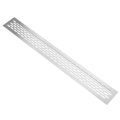 Kratka meblowa wentylacyjna inox 60x480 mm