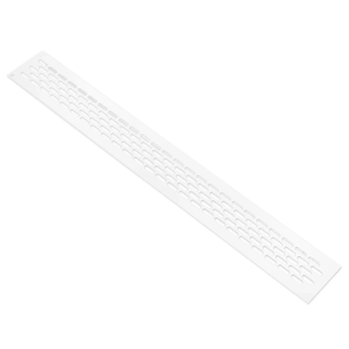 Kratka meblowa biała wentylacyjna 80x480 mm