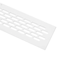 Kratka wentylacyjna meblowa biała 80x800 mm przód