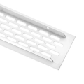 Kratka wentylacyjna meblowa biała 80x800 mm tył