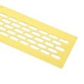 Kratka wentylacyjna meblowa 80x800 mm złoty mat przód