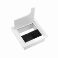 Przepust kablowy biały 80x80 mm przelotka kablowa biała