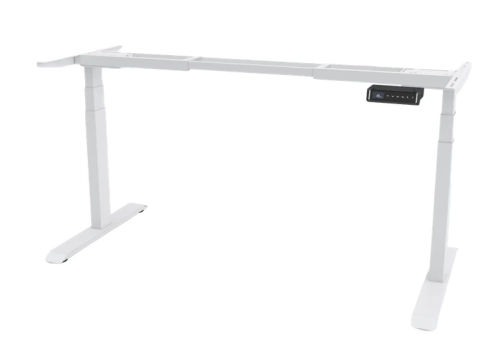 Stelaż elektryczny do biurka biały