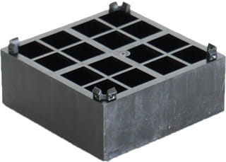 podstawka czerwona wspornika regulowanego