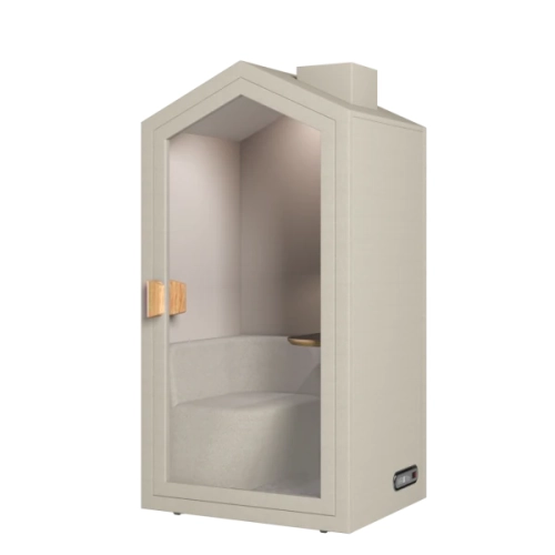 kabina akustyczna beżowa