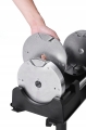 Hantle regulowane 40 kg regulacja co 1,5 kg srebrne