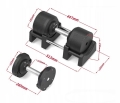 Hantle regulowane 40 kg regulacja co 1,5 kg czarne