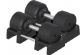 Regulowane hantle czarne 2 x 41,5 kg regulacja co 1,5 kg 26 w 1