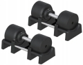 Regulowane hantle premium 2 x 23,5 kg czarne 14 w 1