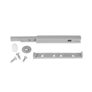 Odbojnik meblowy magnetyczny typu push to open szary