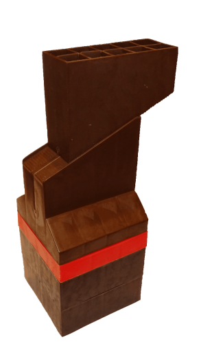 wspornik regulowany tarasowy 225-275 pod taras wentylowany