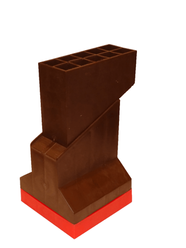 Wspornik tarasowy regulowany 149-199 pod taras wentylowany